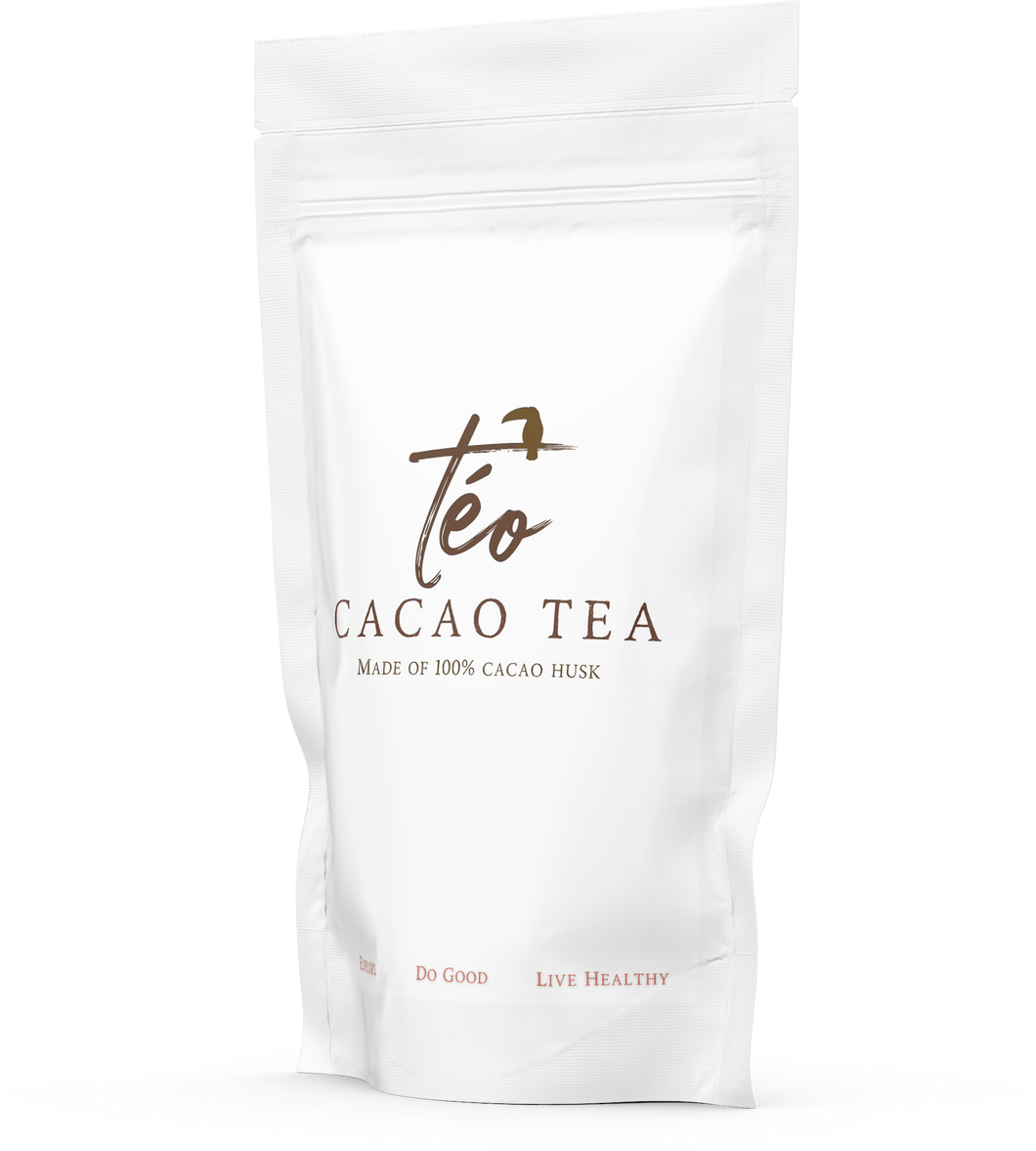 Cacao tea is a lighter beverage you can brew. It has the light flavor of chocolate. Perfect for a wind down hot drink.